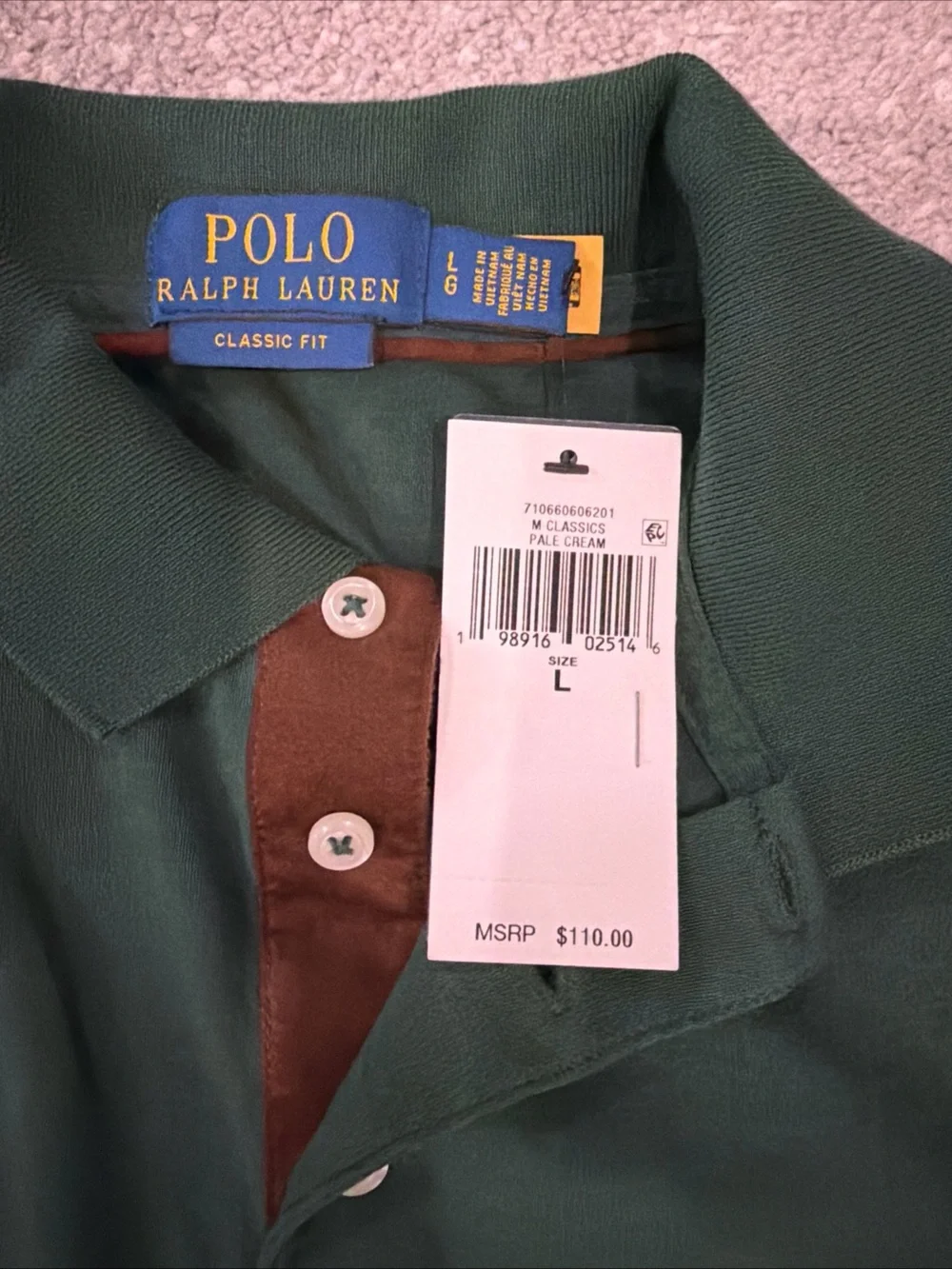 Ralph Lauren classic fit